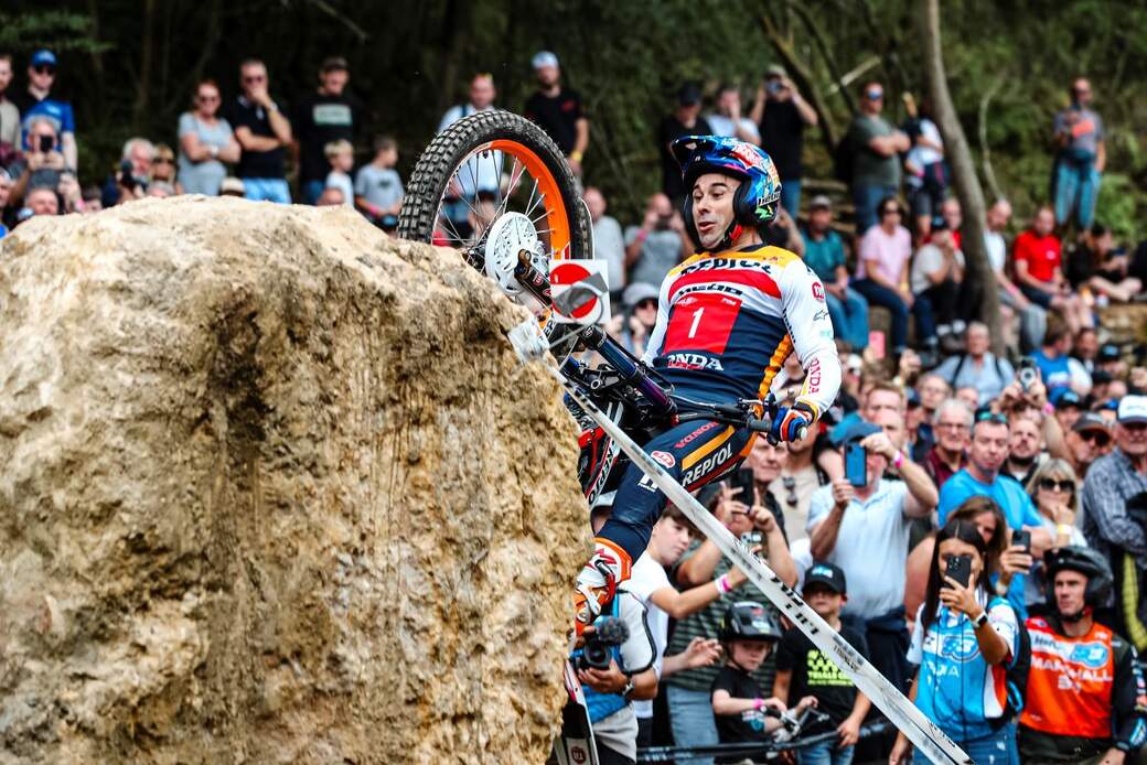 Toni Bou at 2025 TrialGP of Great Britain, Geddington © Future7Media